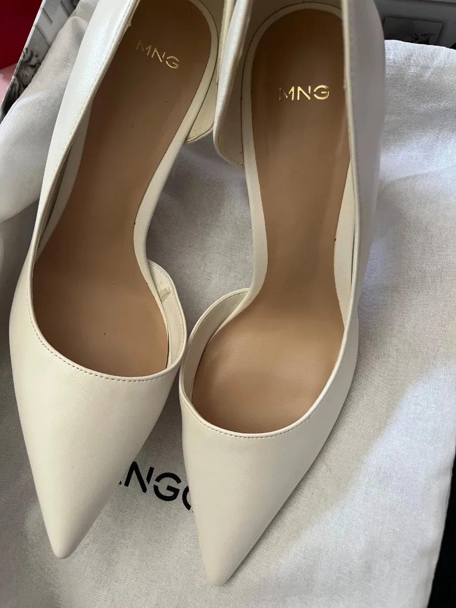 Tacones Blancos 39 - Vista 3